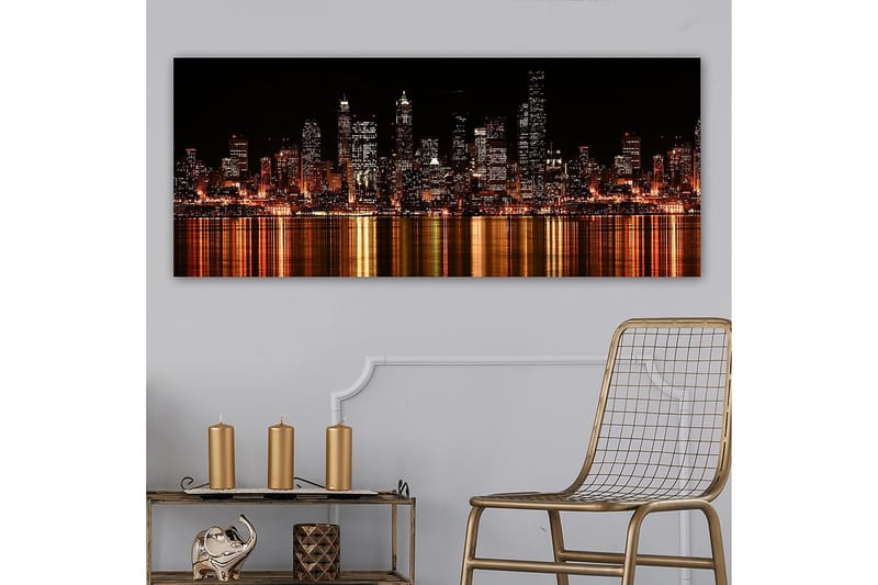 CANVASTAVLA YTY Buildings & Cityscapes Flerfärgad 120x50 cm - Inredning & dekor - Tavlor & konst - Canvastavla