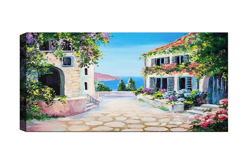 CANVASTAVLA YTY Buildings & Cityscapes Flerfärgad 120x50 cm - Inredning & dekor - Tavlor & konst - Canvastavla