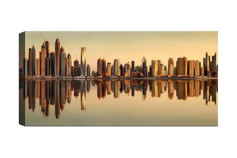 CANVASTAVLA YTY Buildings & Cityscapes Flerfärgad 120x50 cm - Inredning & dekor - Tavlor & konst - Canvastavla