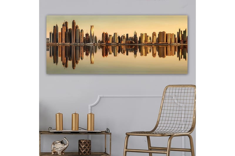 CANVASTAVLA YTY Buildings & Cityscapes Flerfärgad 120x50 cm - Inredning & dekor - Tavlor & konst - Canvastavla
