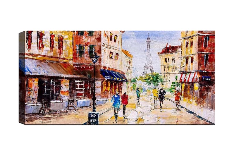 CANVASTAVLA YTY Buildings & Cityscapes Flerfärgad 120x50 cm - Inredning & dekor - Tavlor & konst - Canvastavla