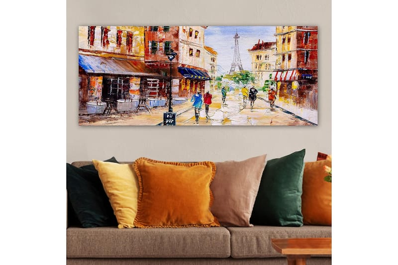 CANVASTAVLA YTY Buildings & Cityscapes Flerfärgad 120x50 cm - Inredning & dekor - Tavlor & konst - Canvastavla