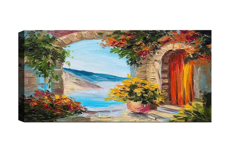 CANVASTAVLA YTY Buildings & Cityscapes Flerfärgad 120x50 cm - Inredning & dekor - Tavlor & konst - Canvastavla