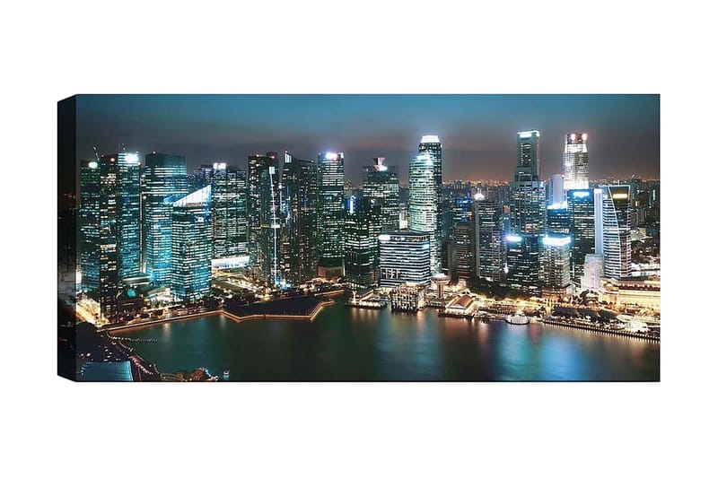 CANVASTAVLA YTY Buildings & Cityscapes Flerfärgad 120x50 cm - Inredning & dekor - Tavlor & konst - Canvastavla