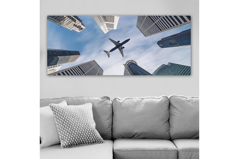 CANVASTAVLA YTY Buildings & Cityscapes Flerfärgad 120x50 cm - Inredning & dekor - Tavlor & konst - Canvastavla