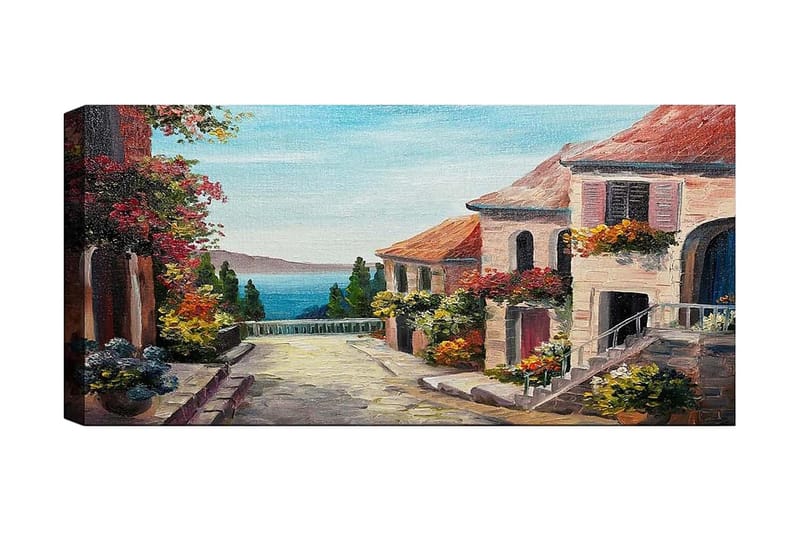 CANVASTAVLA YTY Buildings & Cityscapes Flerfärgad 120x50 cm - Inredning & dekor - Tavlor & konst - Canvastavla