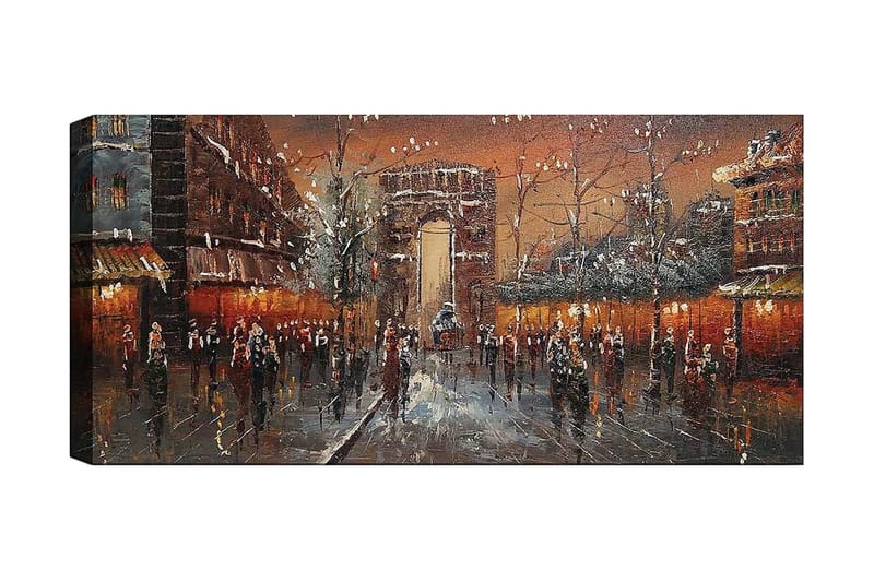 CANVASTAVLA YTY Buildings & Cityscapes Flerfärgad 120x50 cm - Inredning & dekor - Tavlor & konst - Canvastavla