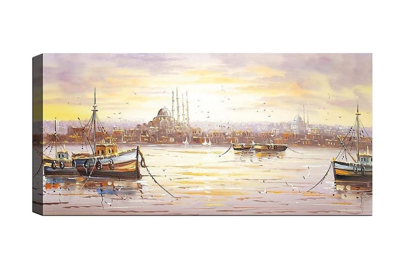 CANVASTAVLA YTY Buildings & Cityscapes Flerfärgad 120x50 cm - Inredning & dekor - Tavlor & konst - Canvastavla