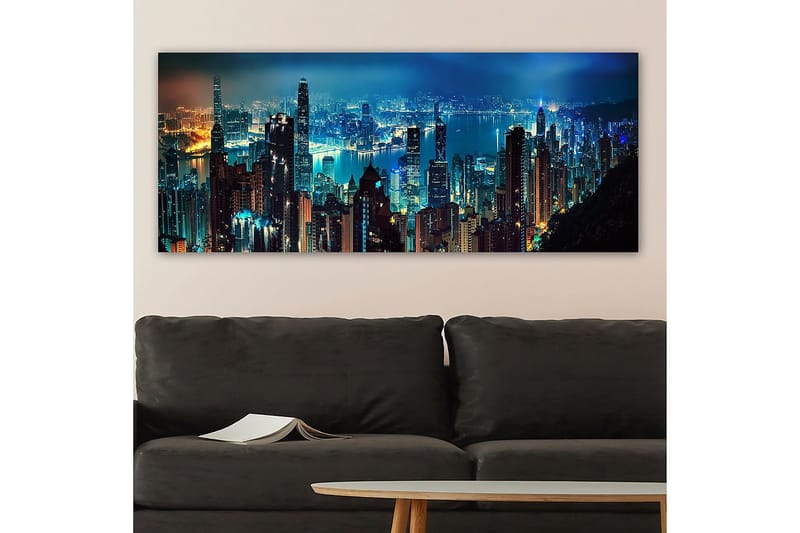 CANVASTAVLA YTY Buildings & Cityscapes Flerfärgad 120x50 cm - Inredning & dekor - Tavlor & konst - Canvastavla