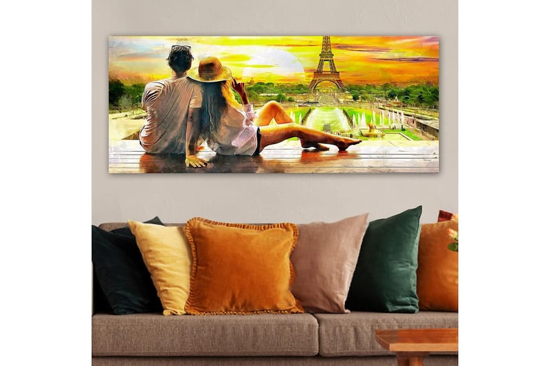 CANVASTAVLA YTY Buildings & Cityscapes Flerfärgad 120x50 cm - Inredning & dekor - Tavlor & konst - Canvastavla