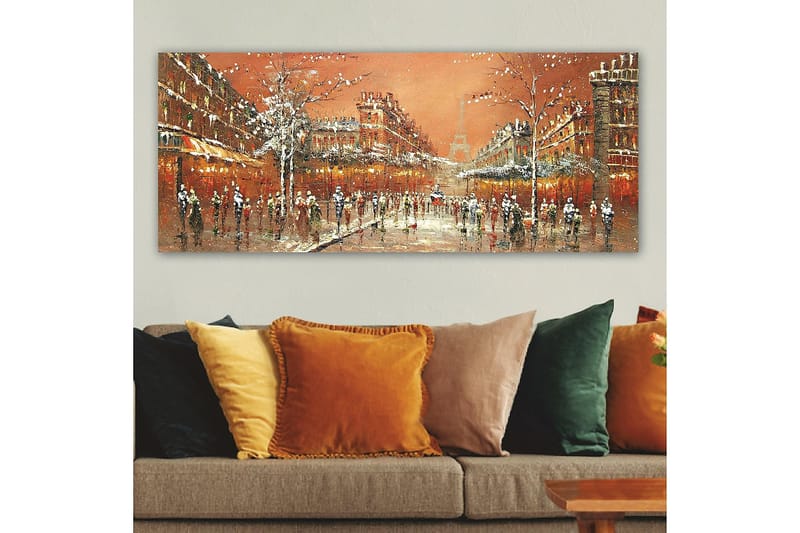 CANVASTAVLA YTY Buildings & Cityscapes Flerfärgad 120x50 cm - Inredning & dekor - Tavlor & konst - Canvastavla