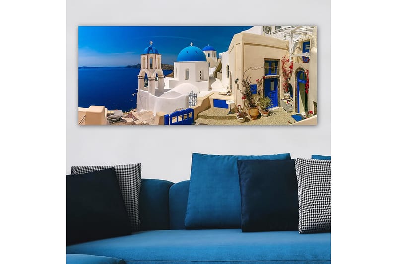 CANVASTAVLA YTY Buildings & Cityscapes Flerfärgad 120x50 cm - Inredning & dekor - Tavlor & konst - Canvastavla
