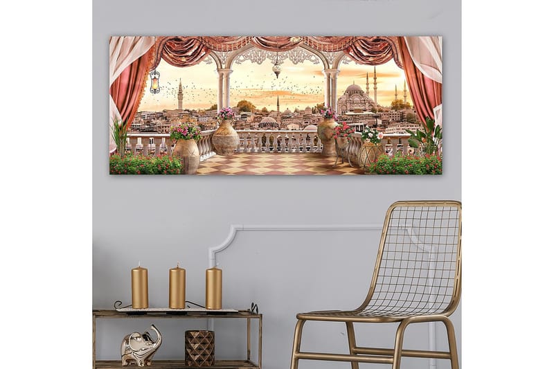 CANVASTAVLA YTY Buildings & Cityscapes Flerfärgad 120x50 cm - Inredning & dekor - Tavlor & konst - Canvastavla