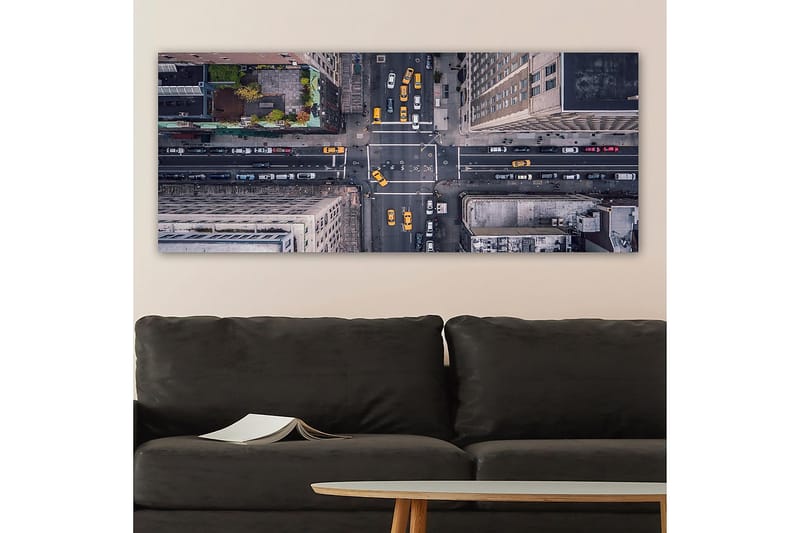 CANVASTAVLA YTY Buildings & Cityscapes Flerfärgad 120x50 cm - Inredning & dekor - Tavlor & konst - Canvastavla