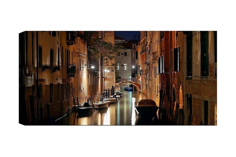 Canvastavla YTY Buildings & Cityscapes Flerfärgad - 120x50 cm - Inredning & dekor - Tavlor & konst - Canvastavla