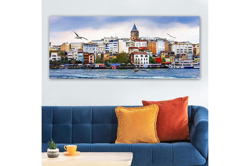 Canvastavla YTY Buildings & Cityscapes Flerfärgad - 120x50 cm - Inredning & dekor - Tavlor & konst - Canvastavla