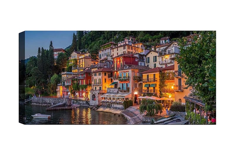 Canvastavla YTY Buildings & Cityscapes Flerfärgad, 120x50 cm