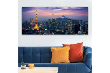 Canvastavla YTY Buildings & Cityscapes Flerfärgad - 120x50 cm - Inredning & dekor - Tavlor & konst - Canvastavla