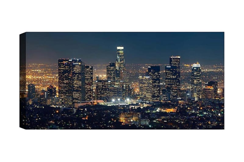 Canvastavla YTY Buildings & Cityscapes Flerfärgad, 120x50 cm