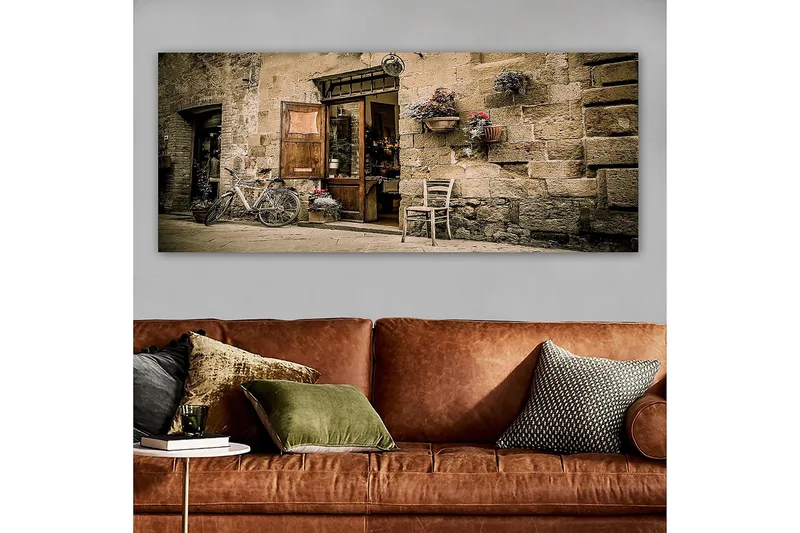 Canvastavla YTY Buildings & Cityscapes Flerfärgad - 120x50 cm - Inredning & dekor - Tavlor & konst - Canvastavla