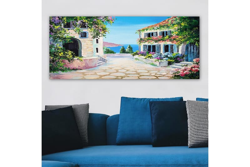 Canvastavla YTY Buildings & Cityscapes Flerfärgad - 120x50 cm - Inredning & dekor - Tavlor & konst - Canvastavla