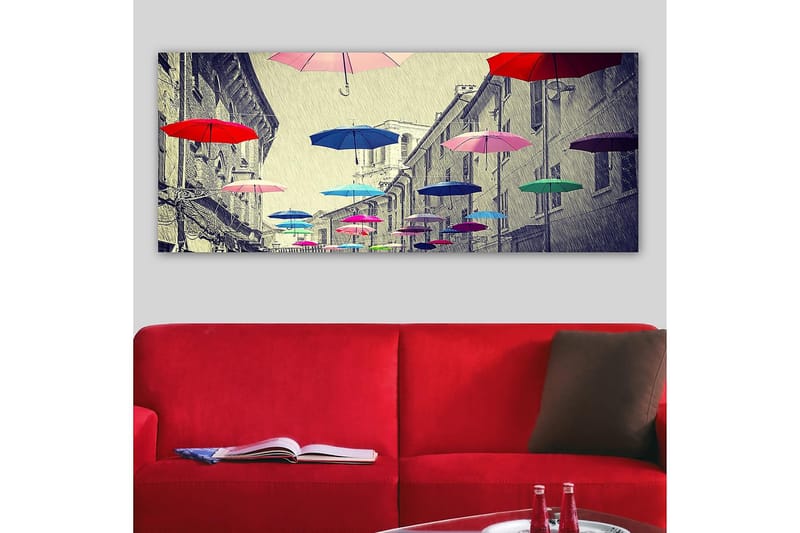 Canvastavla YTY Buildings & Cityscapes Flerfärgad - 120x50 cm - Inredning & dekor - Tavlor & konst - Canvastavla