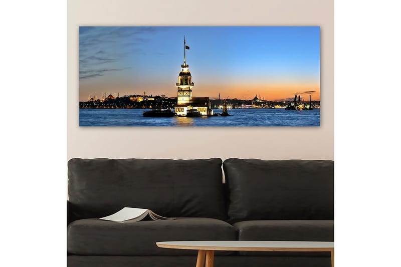 CANVASTAVLA YTY Cities & Countries Flerfärgad 120x50 cm - Inredning & dekor - Tavlor & konst - Canvastavla