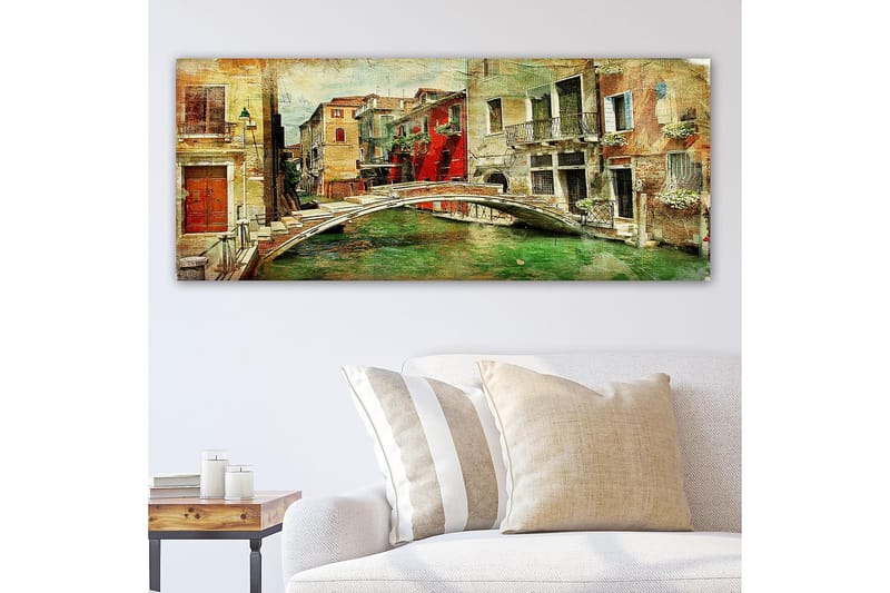 CANVASTAVLA YTY Cities & Countries Flerfärgad 120x50 cm - Inredning & dekor - Tavlor & konst - Canvastavla