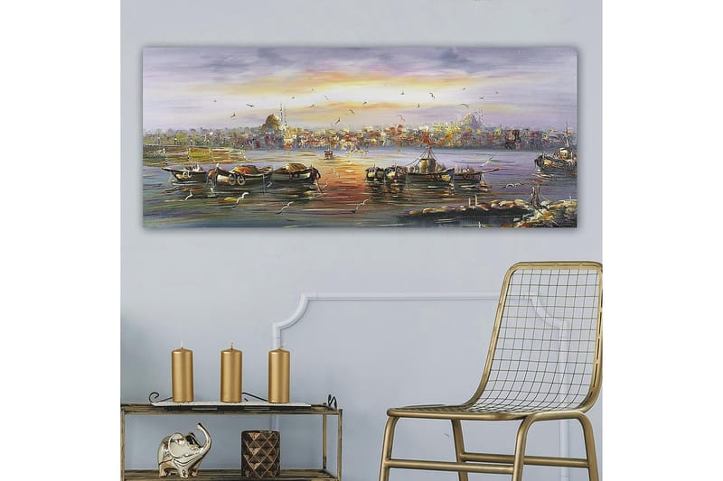 CANVASTAVLA YTY Cities & Countries Flerfärgad 120x50 cm - Inredning & dekor - Tavlor & konst - Canvastavla
