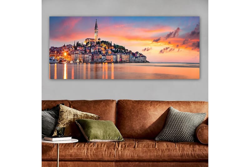 CANVASTAVLA YTY Cities & Countries Flerfärgad 120x50 cm - Inredning & dekor - Tavlor & konst - Canvastavla