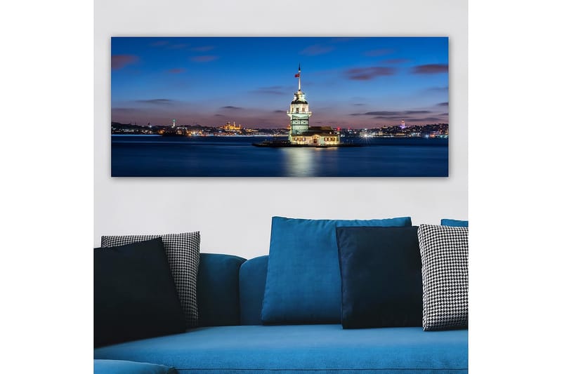 CANVASTAVLA YTY Cities & Countries Flerfärgad 120x50 cm - Inredning & dekor - Tavlor & konst - Canvastavla