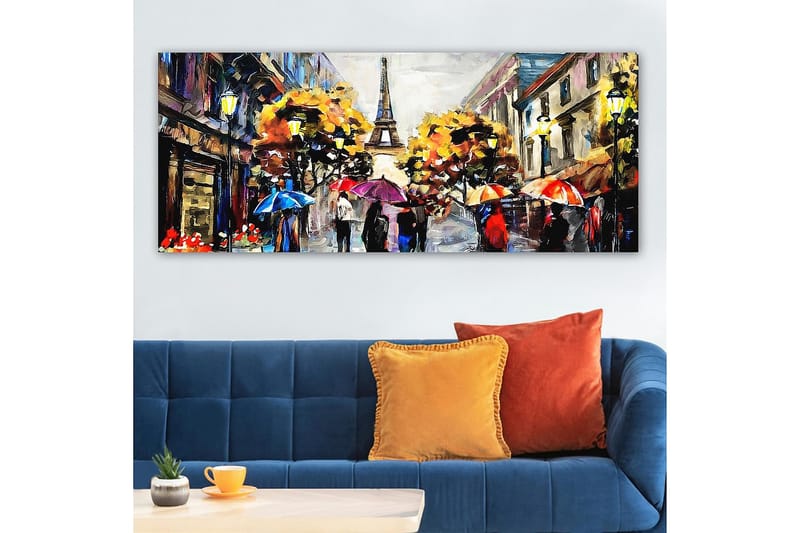 CANVASTAVLA YTY Cities & Countries Flerfärgad 120x50 cm - Inredning & dekor - Tavlor & konst - Canvastavla