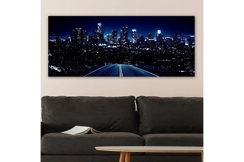 Canvastavla YTY Cities & Countries Flerfärgad - 120x50 cm - Inredning & dekor - Tavlor & konst - Canvastavla