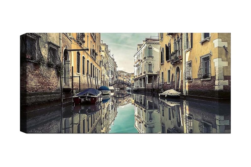 Canvastavla YTY Cities & Countries Flerfärgad, 120x50 cm