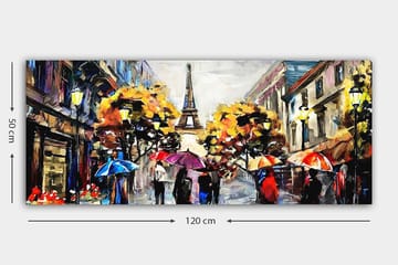 Canvastavla YTY Cities & Countries Flerfärgad - 120x50 cm - Inredning & dekor - Tavlor & konst - Canvastavla