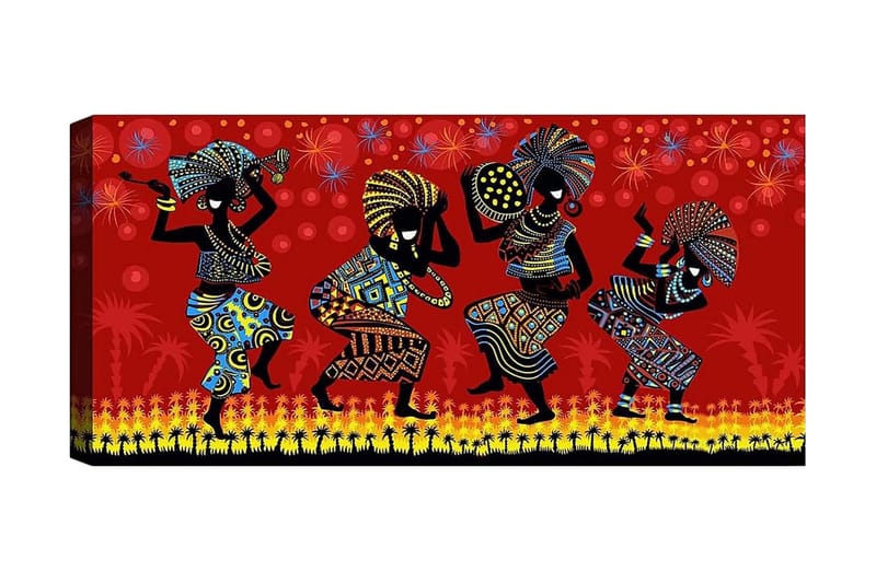 CANVASTAVLA YTY Culture Flerfärgad 120x50 cm - Inredning & dekor - Tavlor & konst - Canvastavla