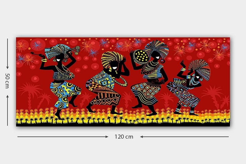 Canvastavla YTY Culture Flerfärgad - 120x50 cm - Inredning & dekor - Tavlor & konst - Canvastavla