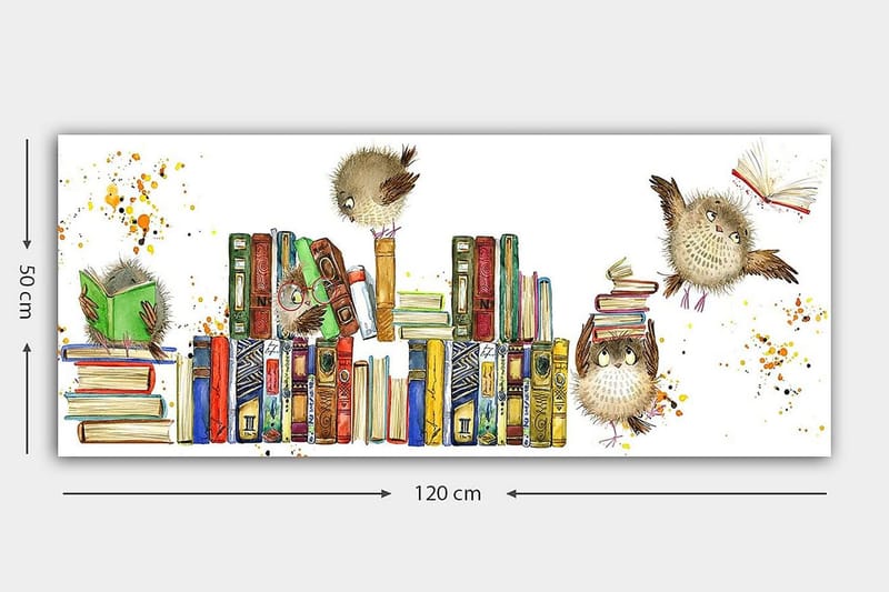 Canvastavla YTY Curiosities Flerfärgad - 120x50 cm - Inredning & dekor - Tavlor & konst - Canvastavla