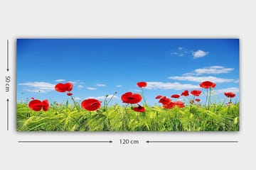 Canvastavla YTY Floral & Botanical Flerfärgad - 120x50 cm - Inredning & dekor - Tavlor & konst - Canvastavla