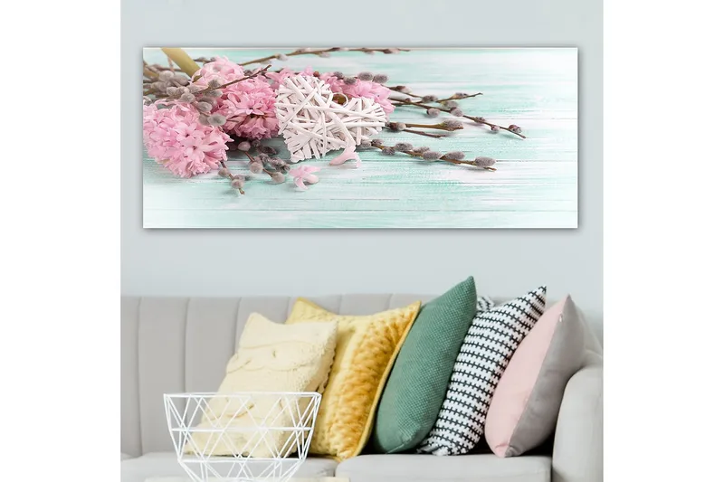 Canvastavla YTY Floral & Botanical Flerfärgad - 120x50 cm - Inredning & dekor - Tavlor & konst - Canvastavla