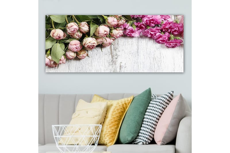 Canvastavla YTY Floral & Botanical Flerfärgad - 120x50 cm - Inredning & dekor - Tavlor & konst - Canvastavla