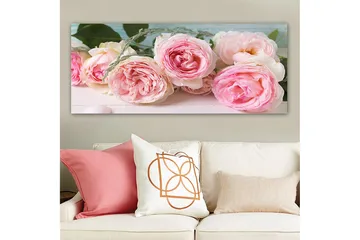 Canvastavla YTY Floral & Botanical Flerfärgad - 120x50 cm - Inredning & dekor - Tavlor & konst - Canvastavla