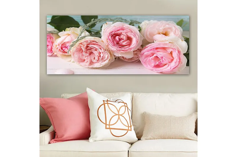 Canvastavla YTY Floral & Botanical Flerfärgad - 120x50 cm - Inredning & dekor - Tavlor & konst - Canvastavla