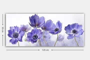 Canvastavla YTY Floral & Botanical Flerfärgad - 120x50 cm - Inredning & dekor - Tavlor & konst - Canvastavla