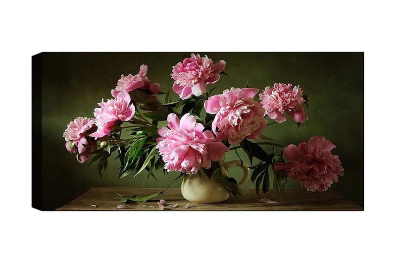 CANVASTAVLA YTY Floral & Botanical Flerfärgad 120x50 cm - Inredning & dekor - Tavlor & konst - Canvastavla