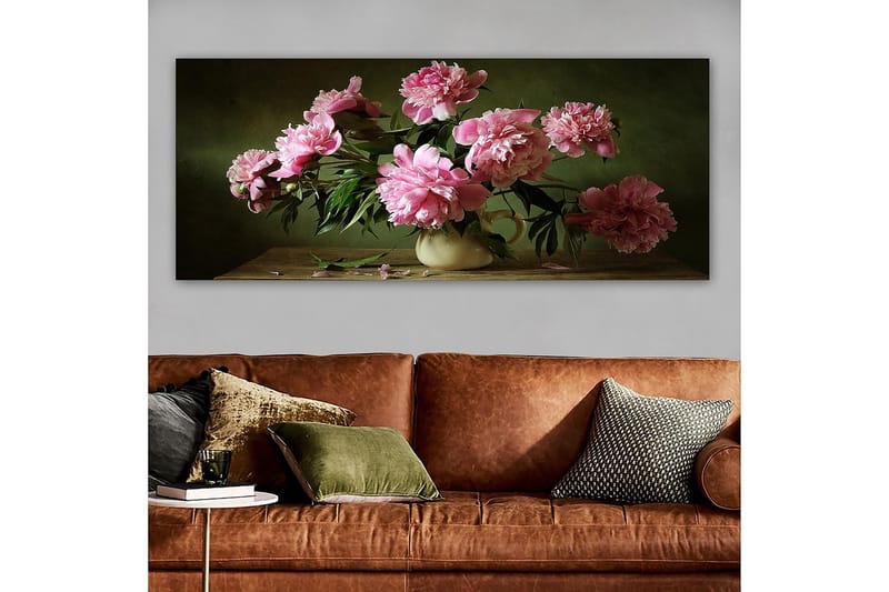 CANVASTAVLA YTY Floral & Botanical Flerfärgad 120x50 cm - Inredning & dekor - Tavlor & konst - Canvastavla