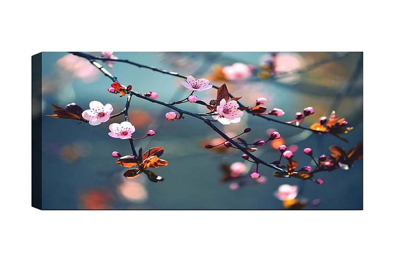 CANVASTAVLA YTY Floral & Botanical Flerfärgad 120x50 cm - Inredning & dekor - Tavlor & konst - Canvastavla