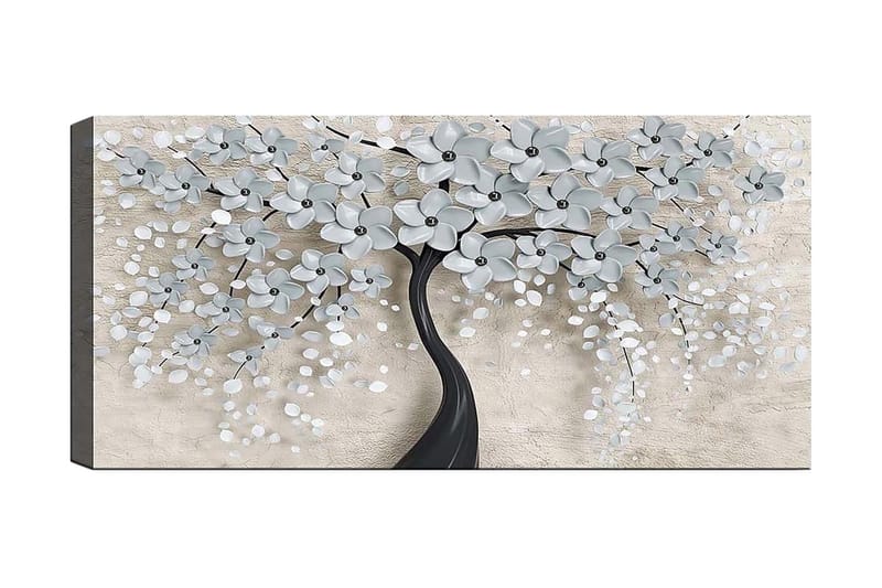CANVASTAVLA YTY Floral & Botanical Flerfärgad 120x50 cm - Inredning & dekor - Tavlor & konst - Canvastavla