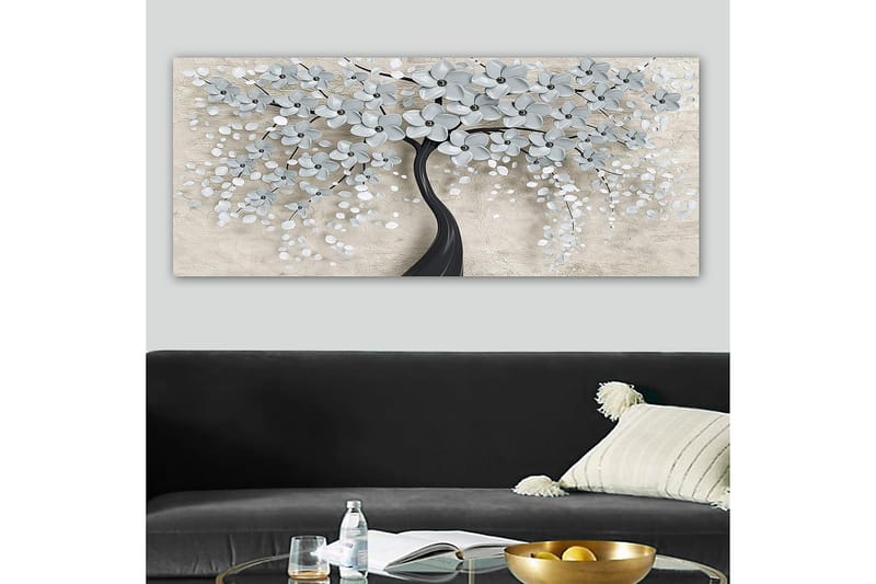 CANVASTAVLA YTY Floral & Botanical Flerfärgad 120x50 cm - Inredning & dekor - Tavlor & konst - Canvastavla