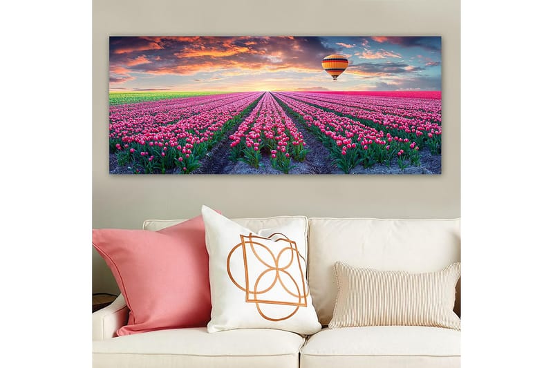 CANVASTAVLA YTY Floral & Botanical Flerfärgad 120x50 cm - Inredning & dekor - Tavlor & konst - Canvastavla